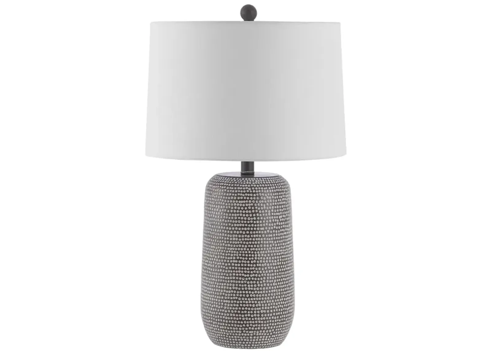 Ersta Table Lamp in Gray by Safavieh