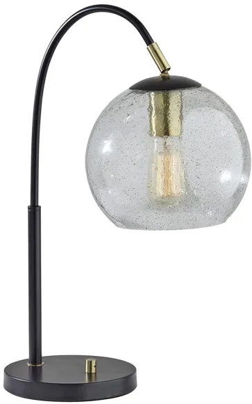 Edie Table Lamp in Dark Bronze w/ Brass Accents by Adesso Inc