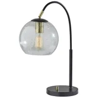 Edie Table Lamp in Dark Bronze w/ Brass Accents by Adesso Inc