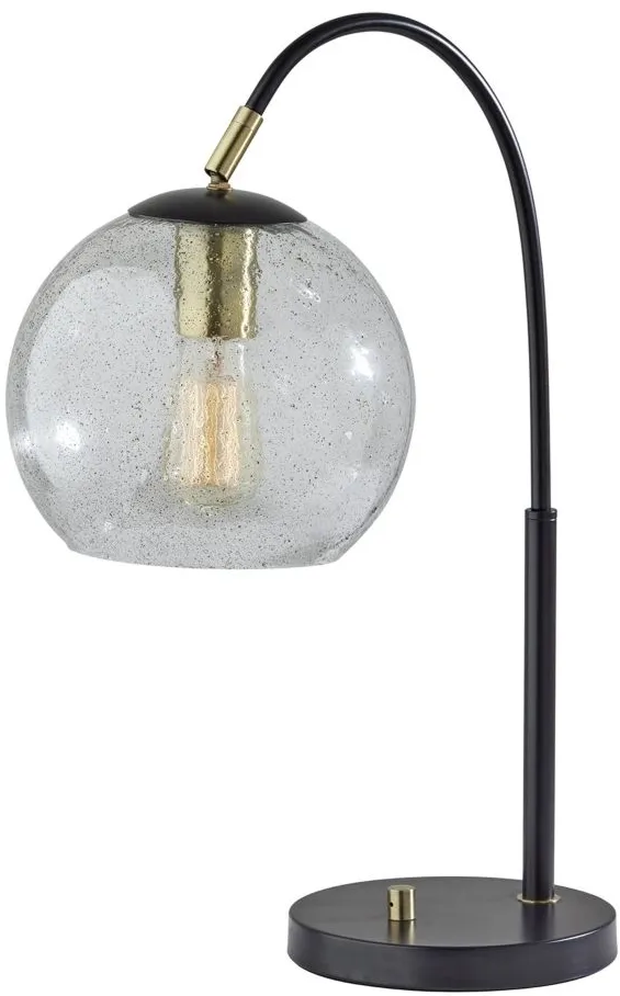 Edie Table Lamp in Dark Bronze w/ Brass Accents by Adesso Inc