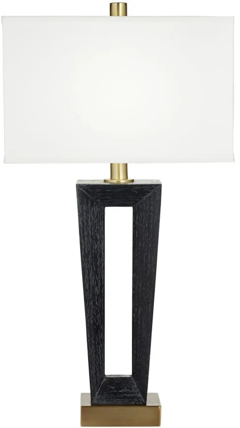 Norah Table Lamp in Black by Pacific Coast