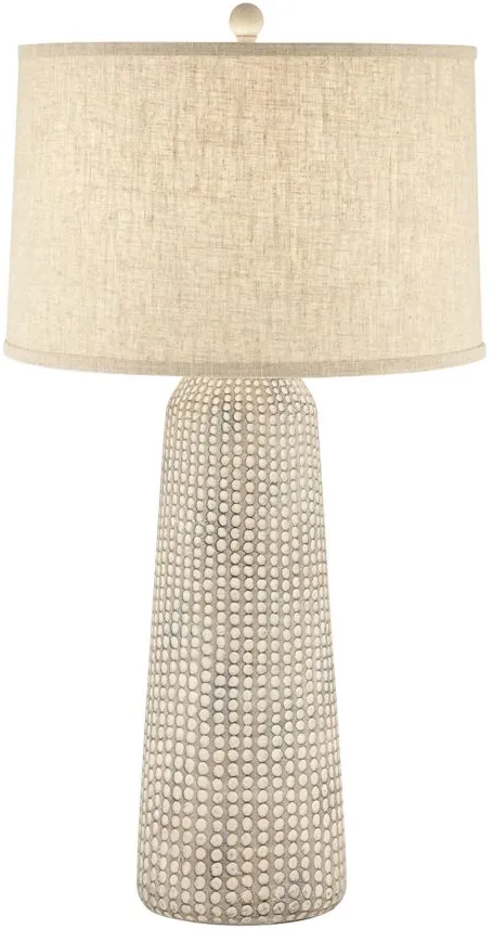 Peyton Table Lamp in Multi-beige blend by Pacific Coast