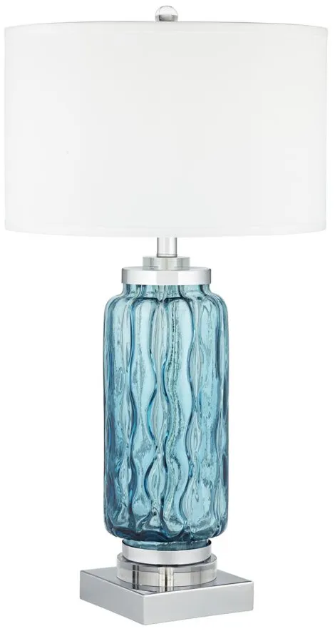 Waverly Table Lamp in Blue-Sea by Pacific Coast