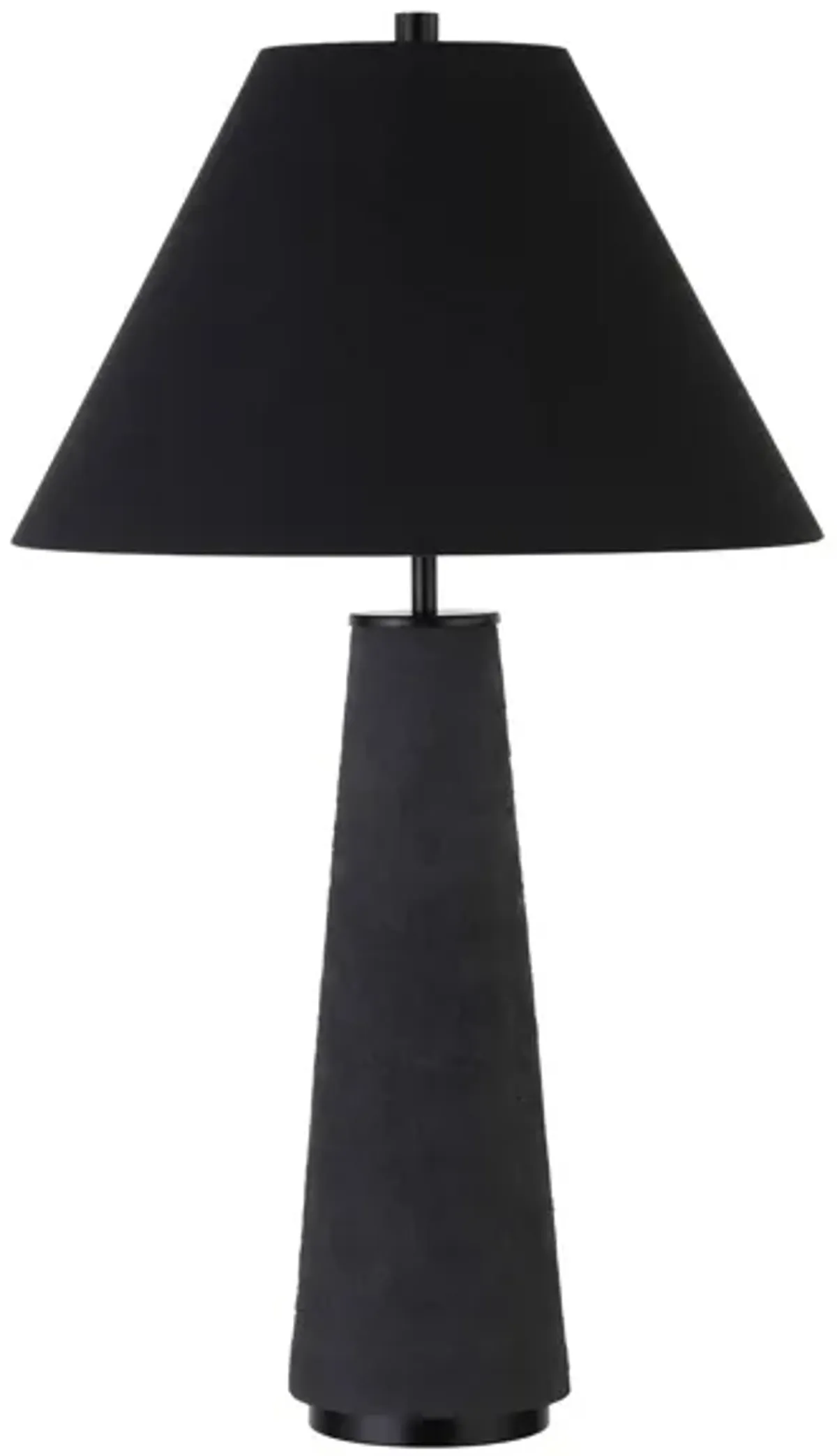 Ingalls Table Lamp in Matte Black by Hudson & Canal