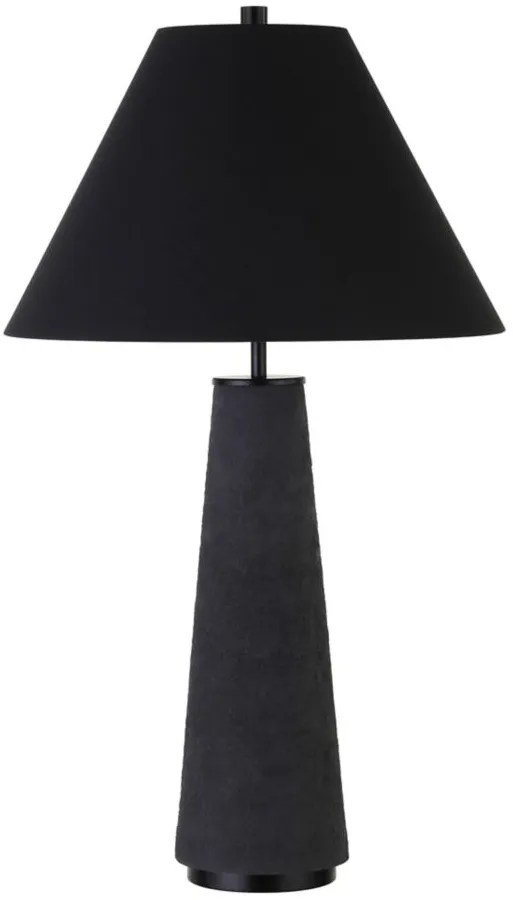 Ingalls Table Lamp in Matte Black by Hudson & Canal