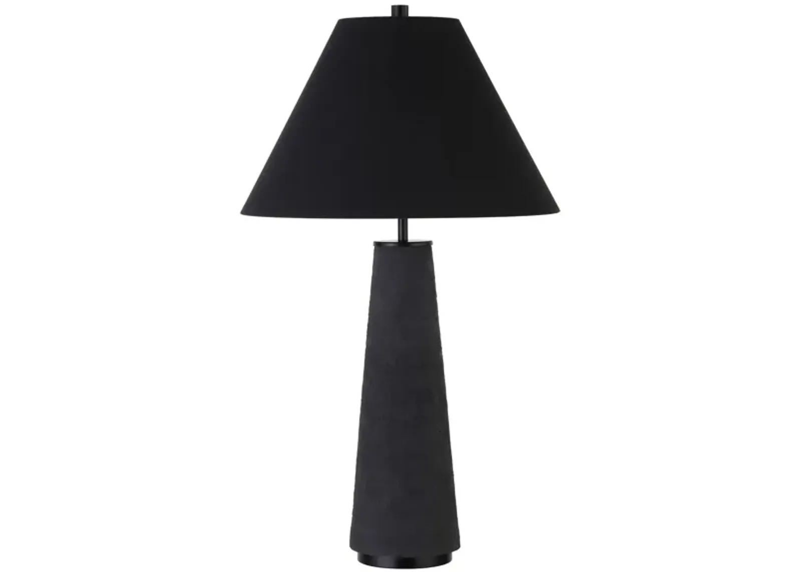 Ingalls Table Lamp in Matte Black by Hudson & Canal