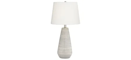 Sully Table Lamp in Grey-Seagull by Pacific Coast