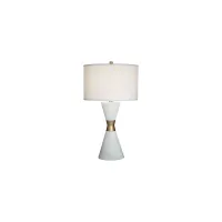 Kingstown Table Lamp in White by Pacific Coast