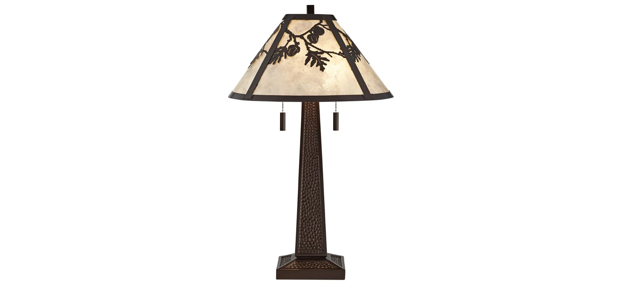 Melville Table Lamp in Dark Bronze by Pacific Coast