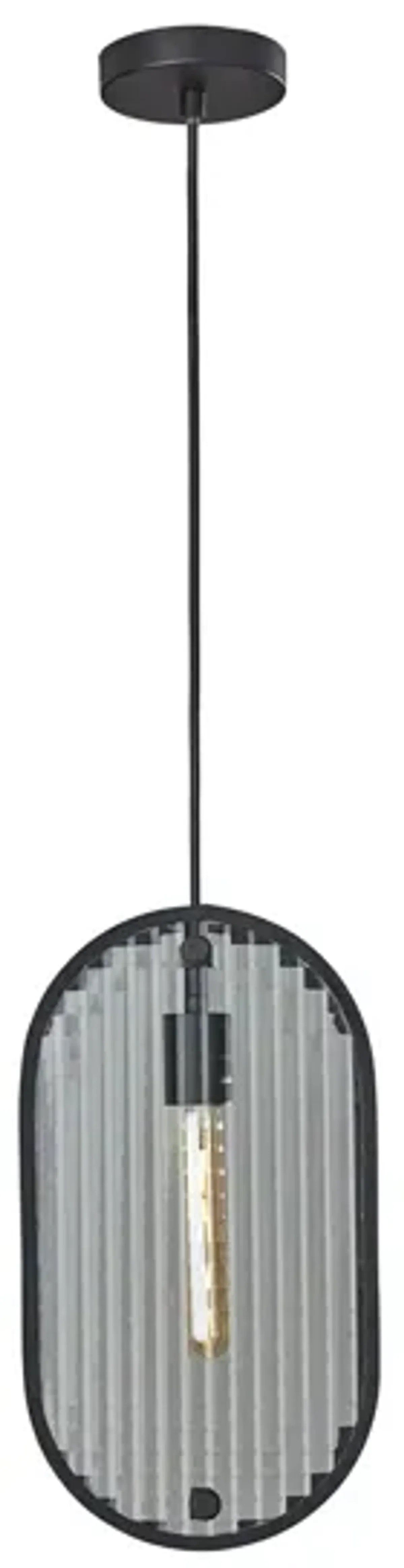 Landon Pendant in Black by Adesso Inc