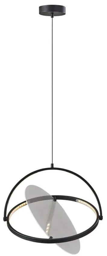 Orsa LED Pendant in Black by Adesso Inc