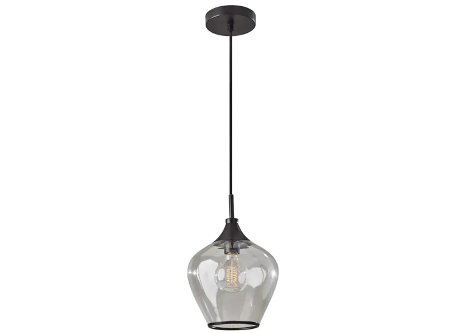 Bradford Pendant Light in Dark Bronze by Adesso Inc