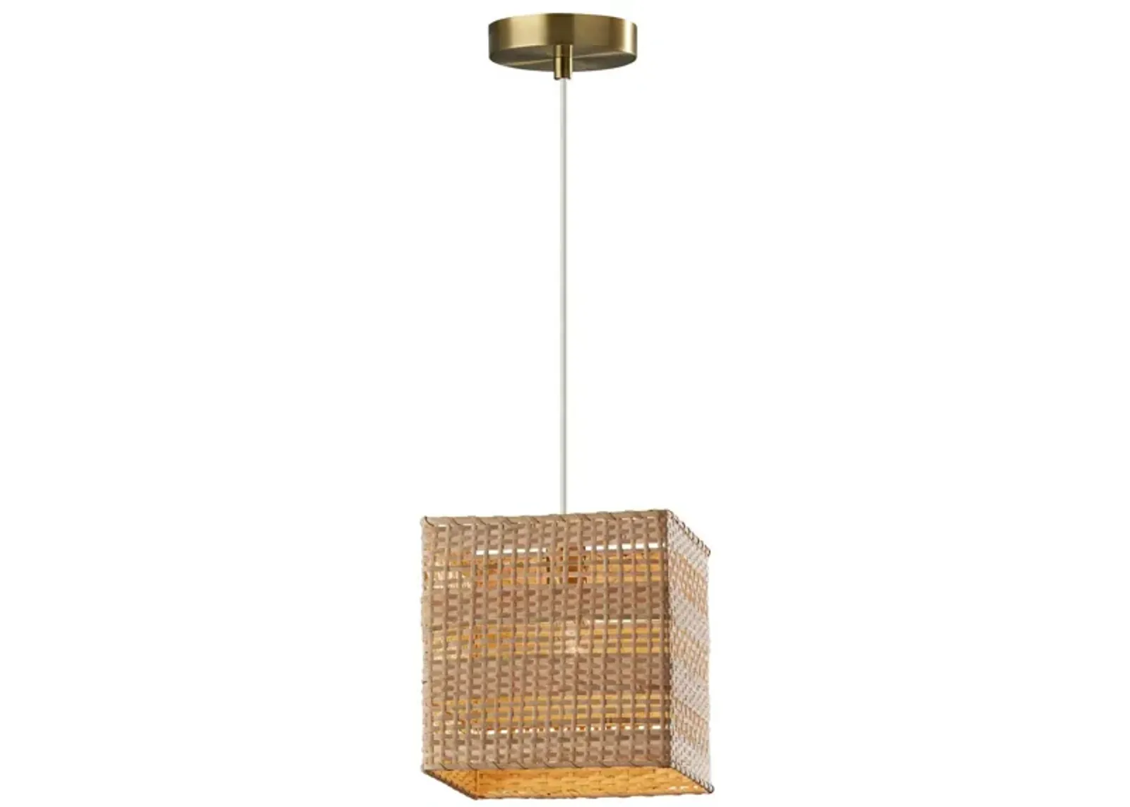 Pesina Pendant Light in Antique Brass by Adesso Inc