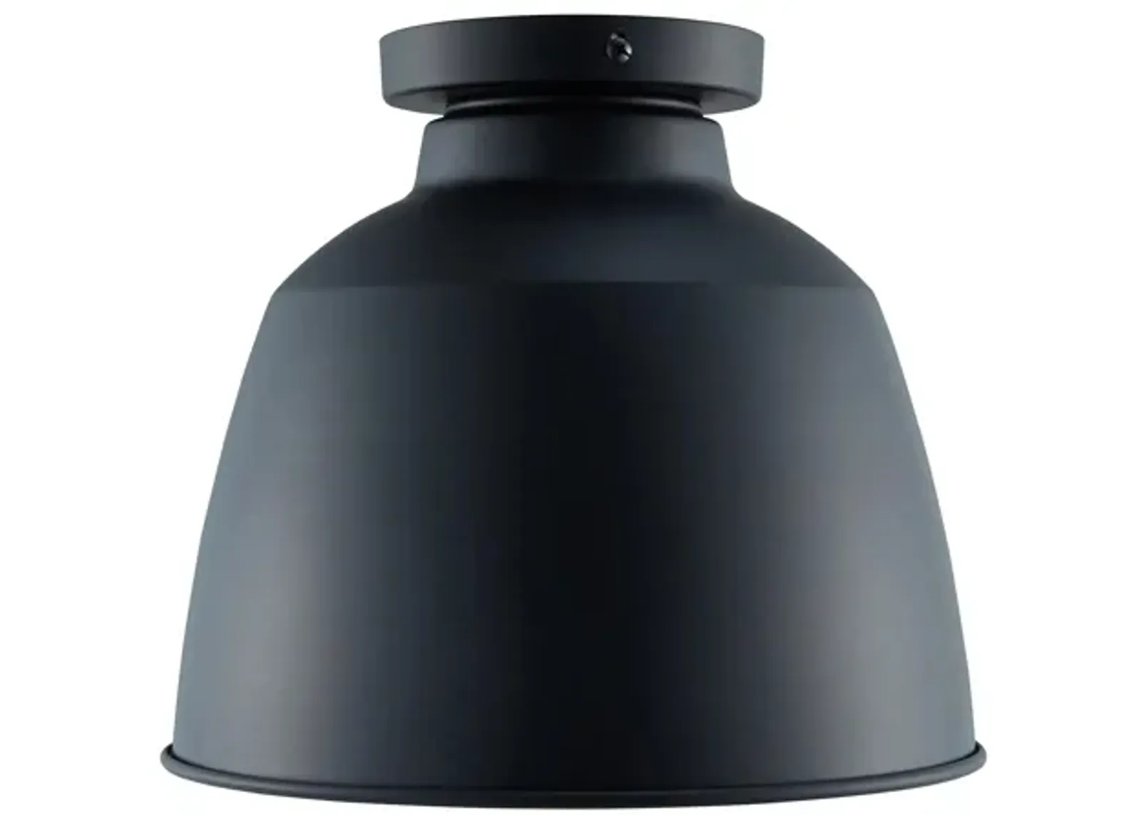 Colmar Flush Mount Lamp in Black by SEI Furniture