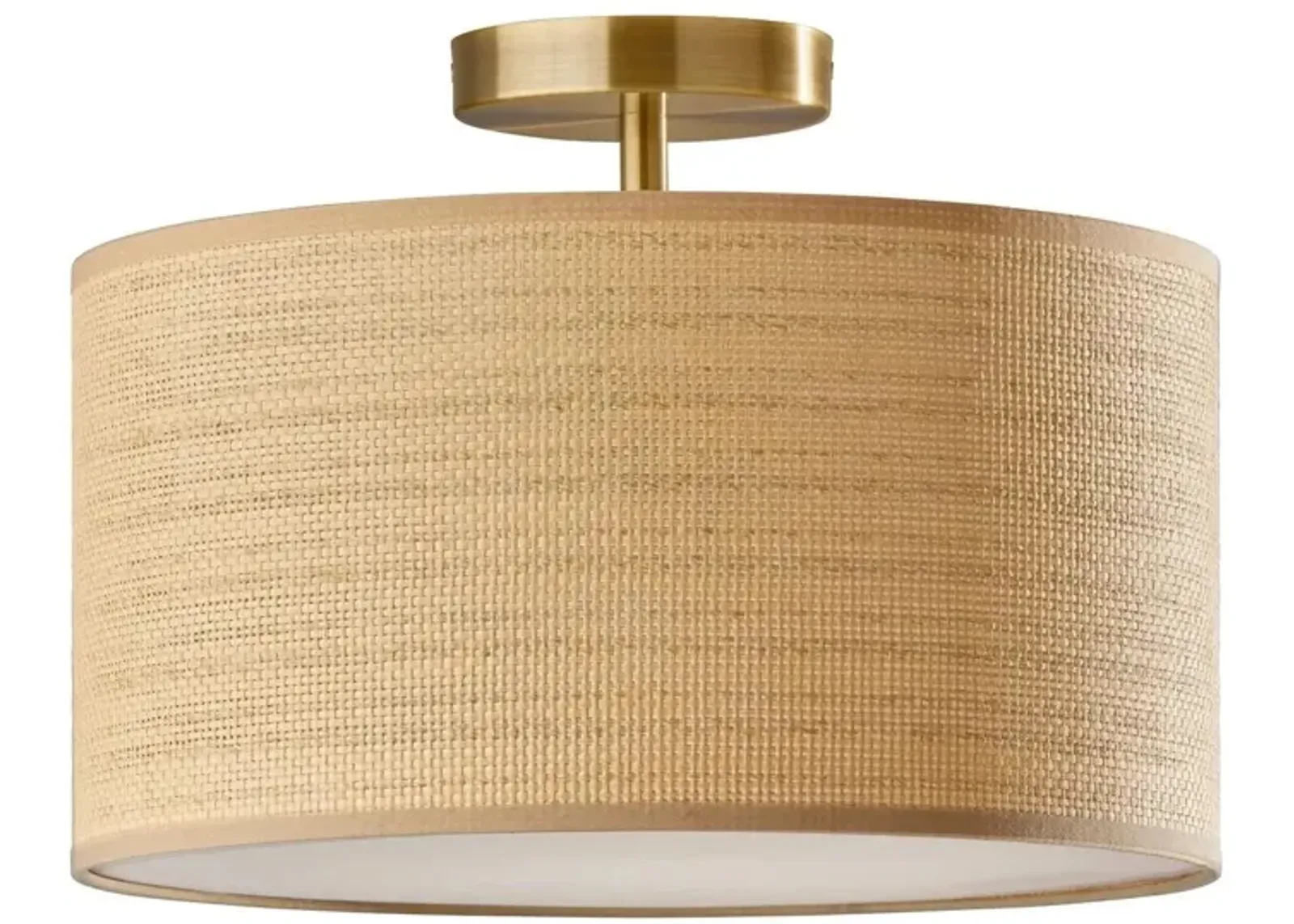 Harvest Flush Mount in Antique Brass by Adesso Inc