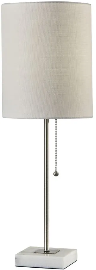 Fiona Table Lamp in Silver by Adesso Inc