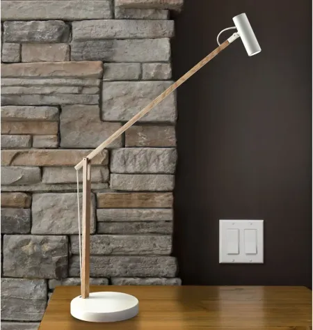 Crane LED Desk Lamp in Natural by Adesso Inc