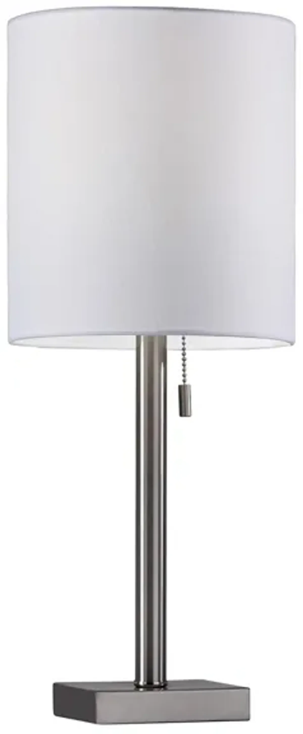 Liam Table Lamp in Brushed Steel by Adesso Inc