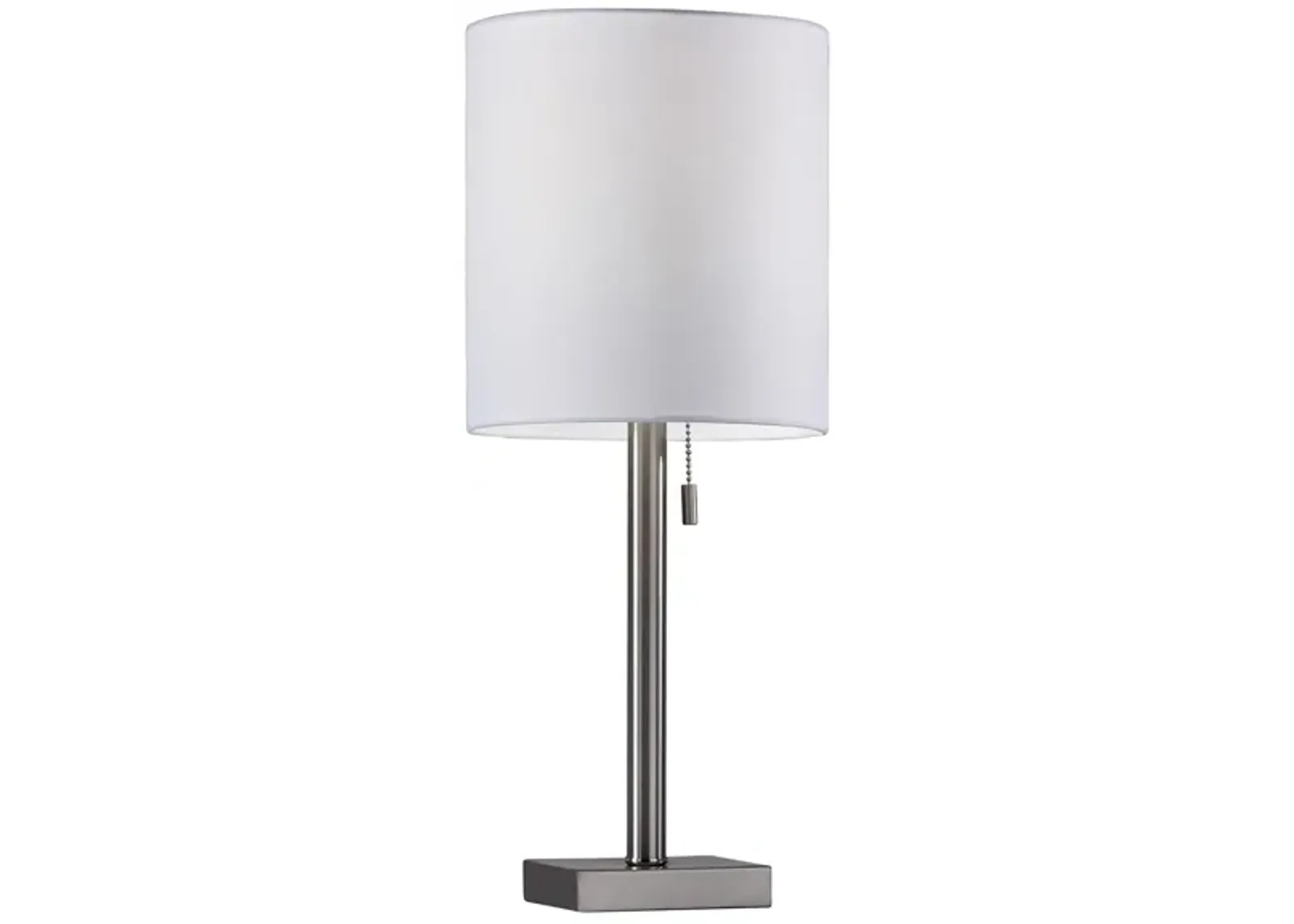 Liam Table Lamp in Brushed Steel by Adesso Inc