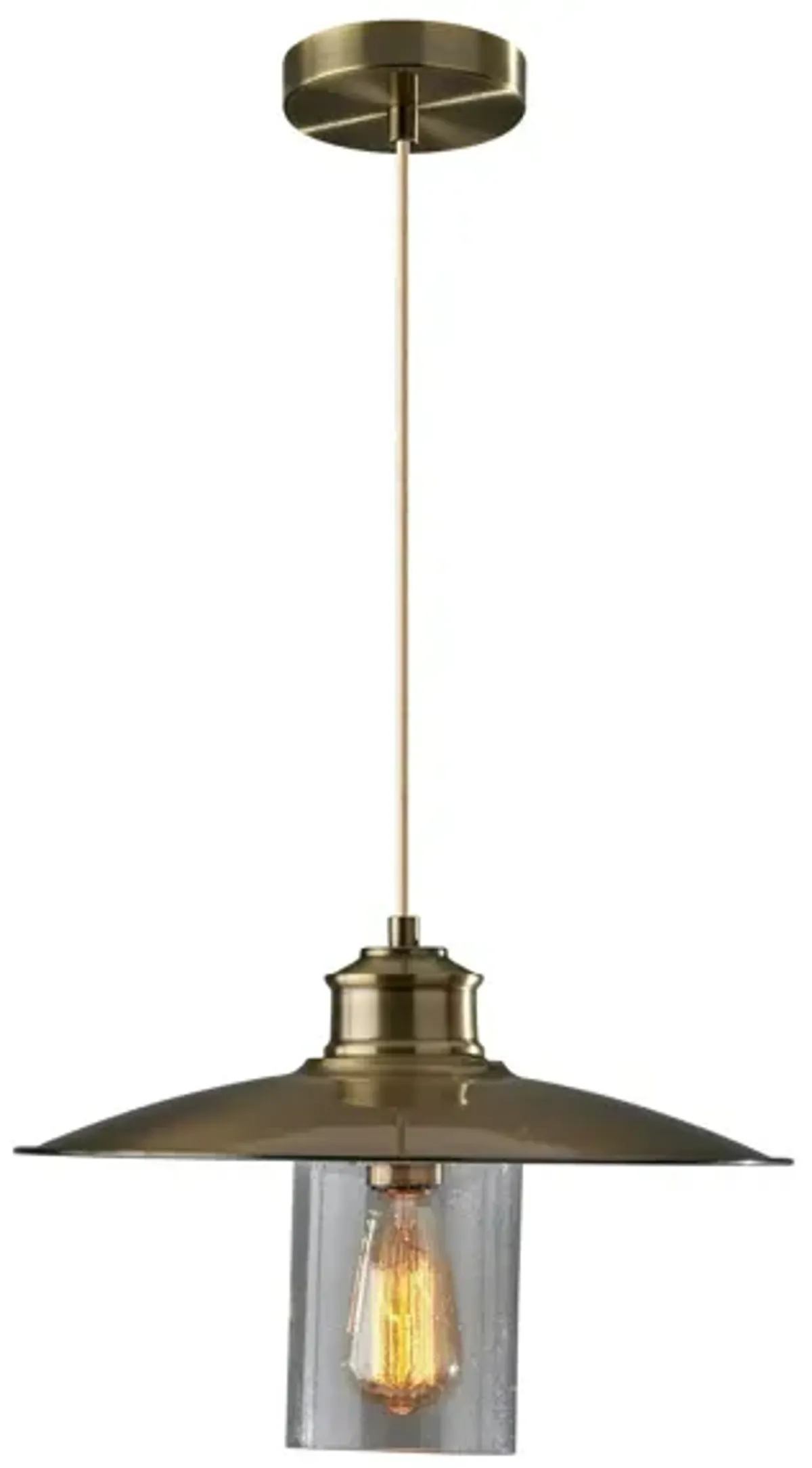 Kieran Pendant in Antique Brass by Adesso Inc