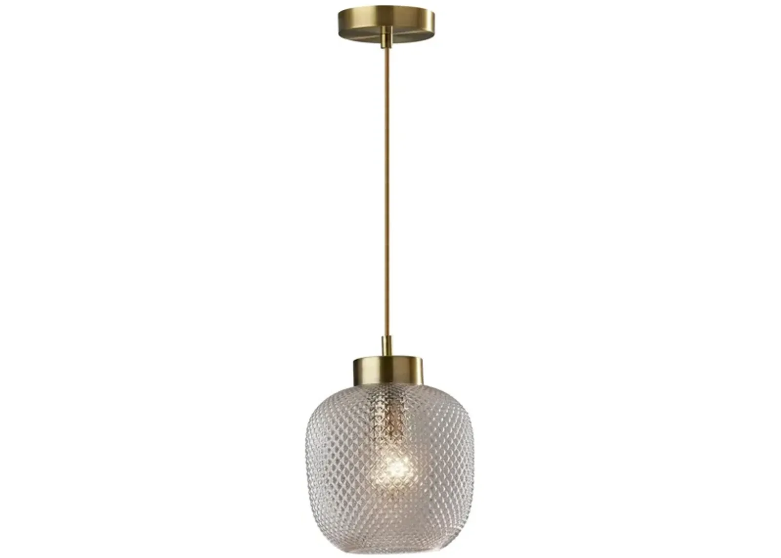 Natasha Pendant in Antique Brass by Adesso Inc