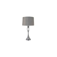 Elegant 26" Table Lamp in Chrome by Bellanest