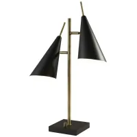 Owen Table Lamp in Antique Brass by Adesso Inc