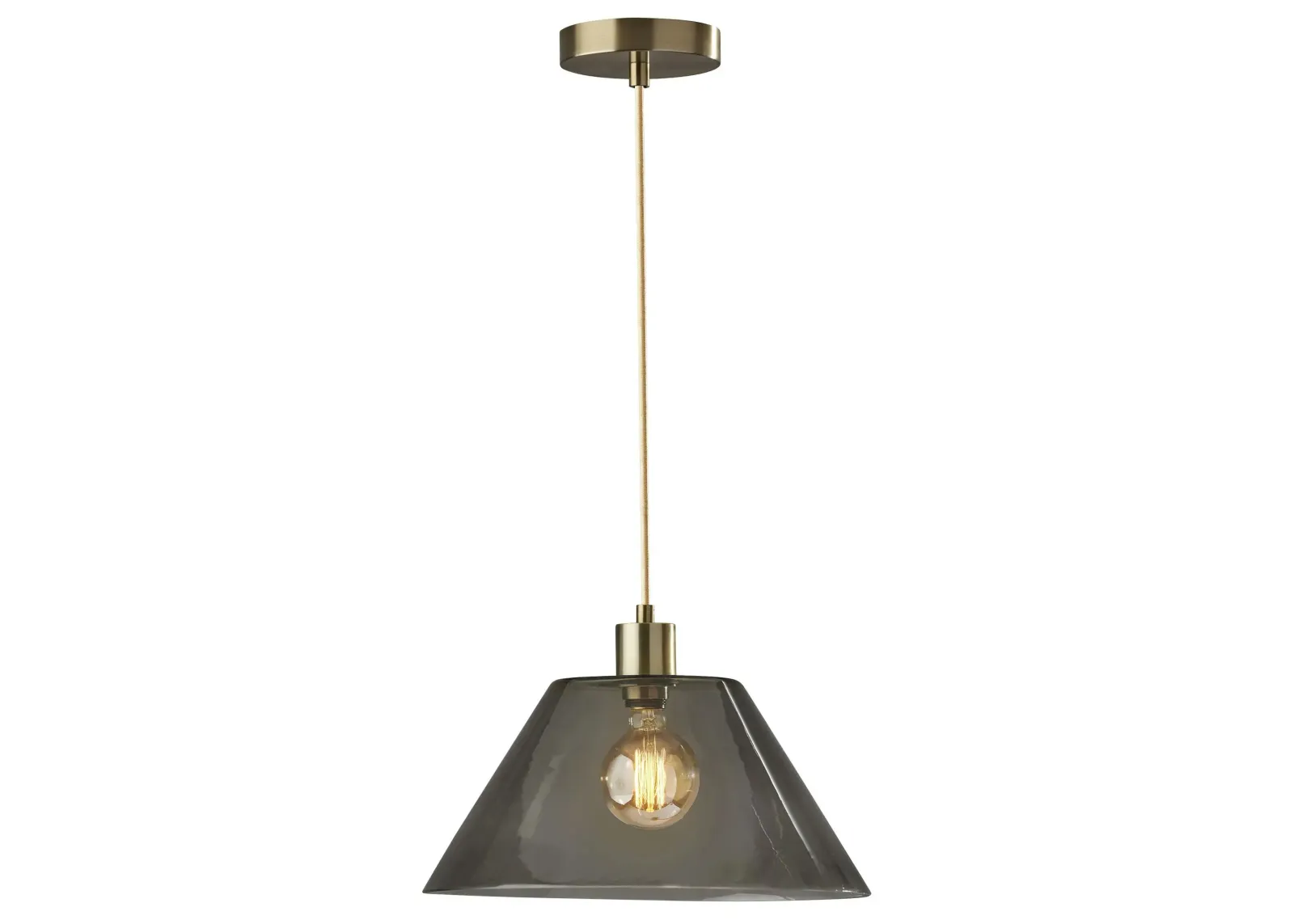 Zoe Pendant in Antique Brass by Adesso Inc