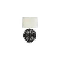 North Shore Table Lamp in Black by Pacific Coast