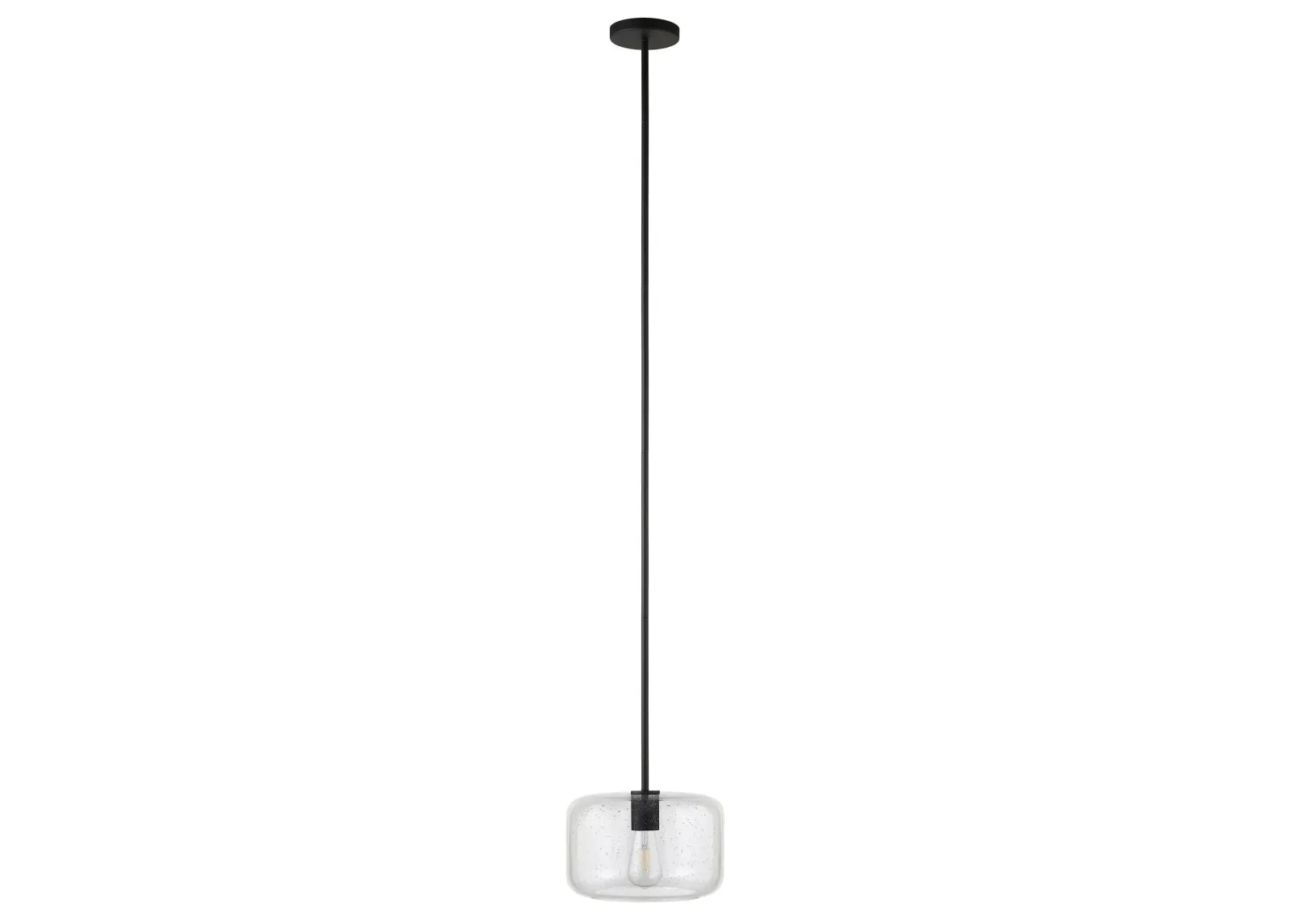 Vargas Pendant in Blackened Bronze by Hudson & Canal