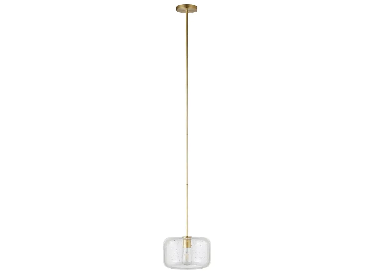 Vargas Pendant in Brass by Hudson & Canal