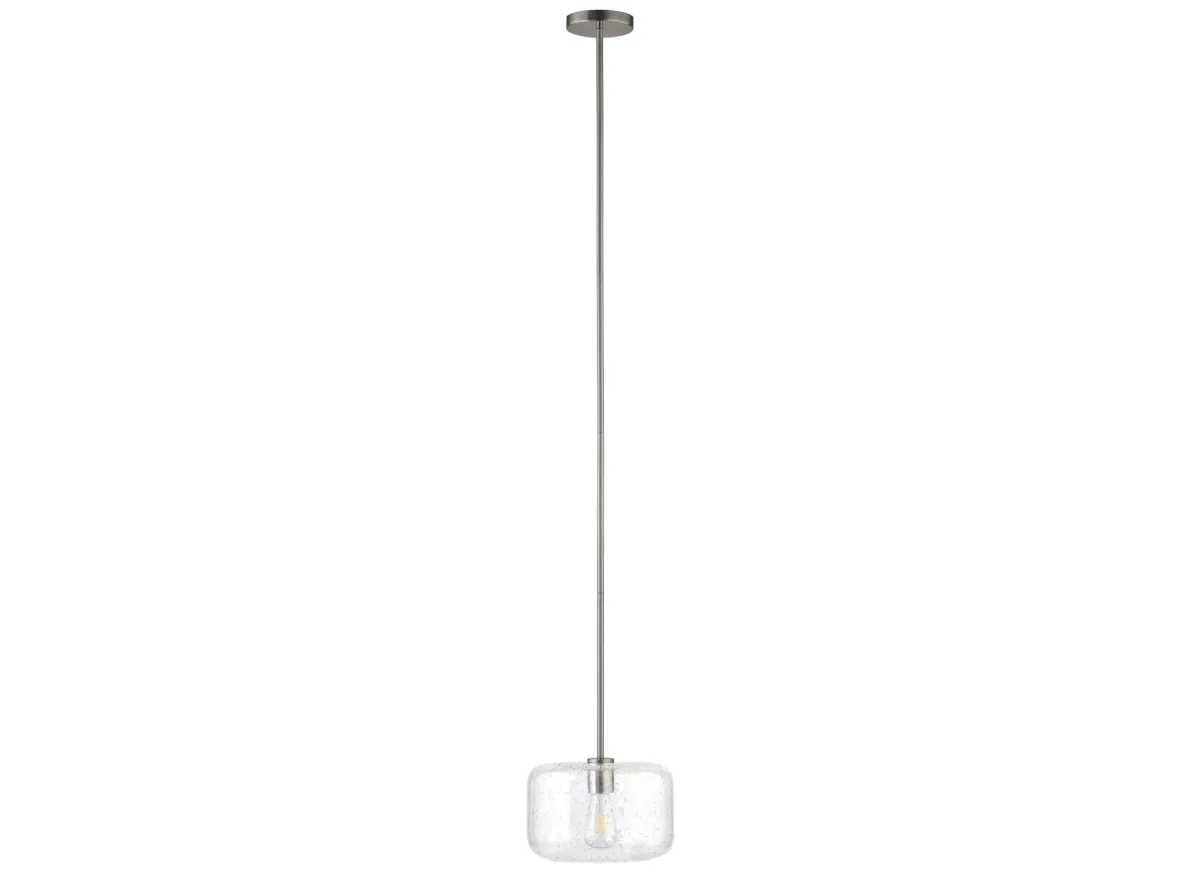 Vargas Pendant in Brushed Nickel by Hudson & Canal