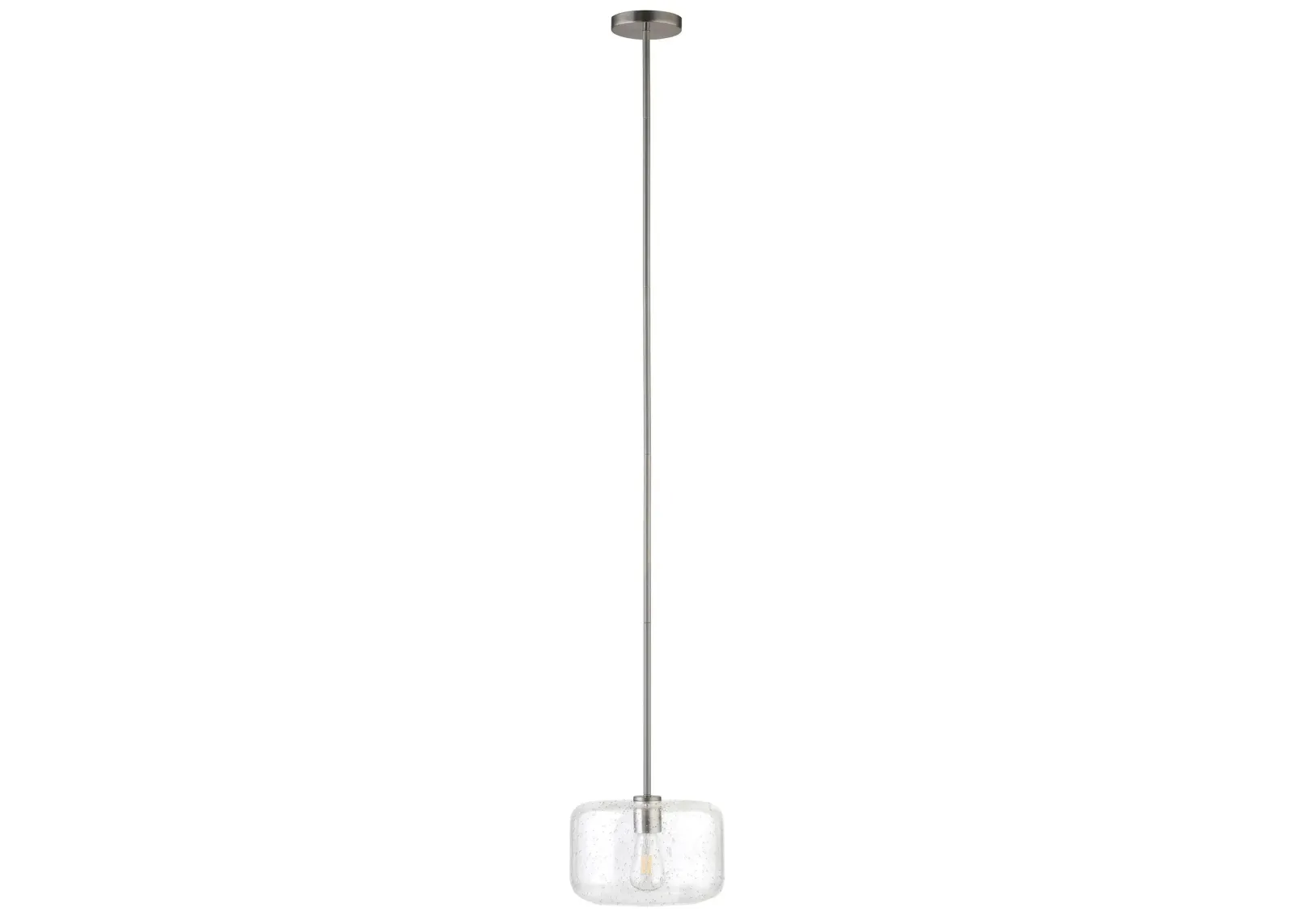 Vargas Pendant in Brushed Nickel by Hudson & Canal