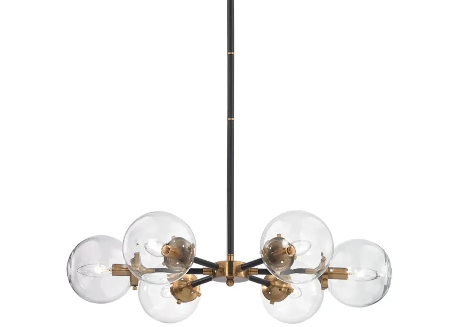 Boudreaux 6-Light Chandelier in Antique Gold by Stein World