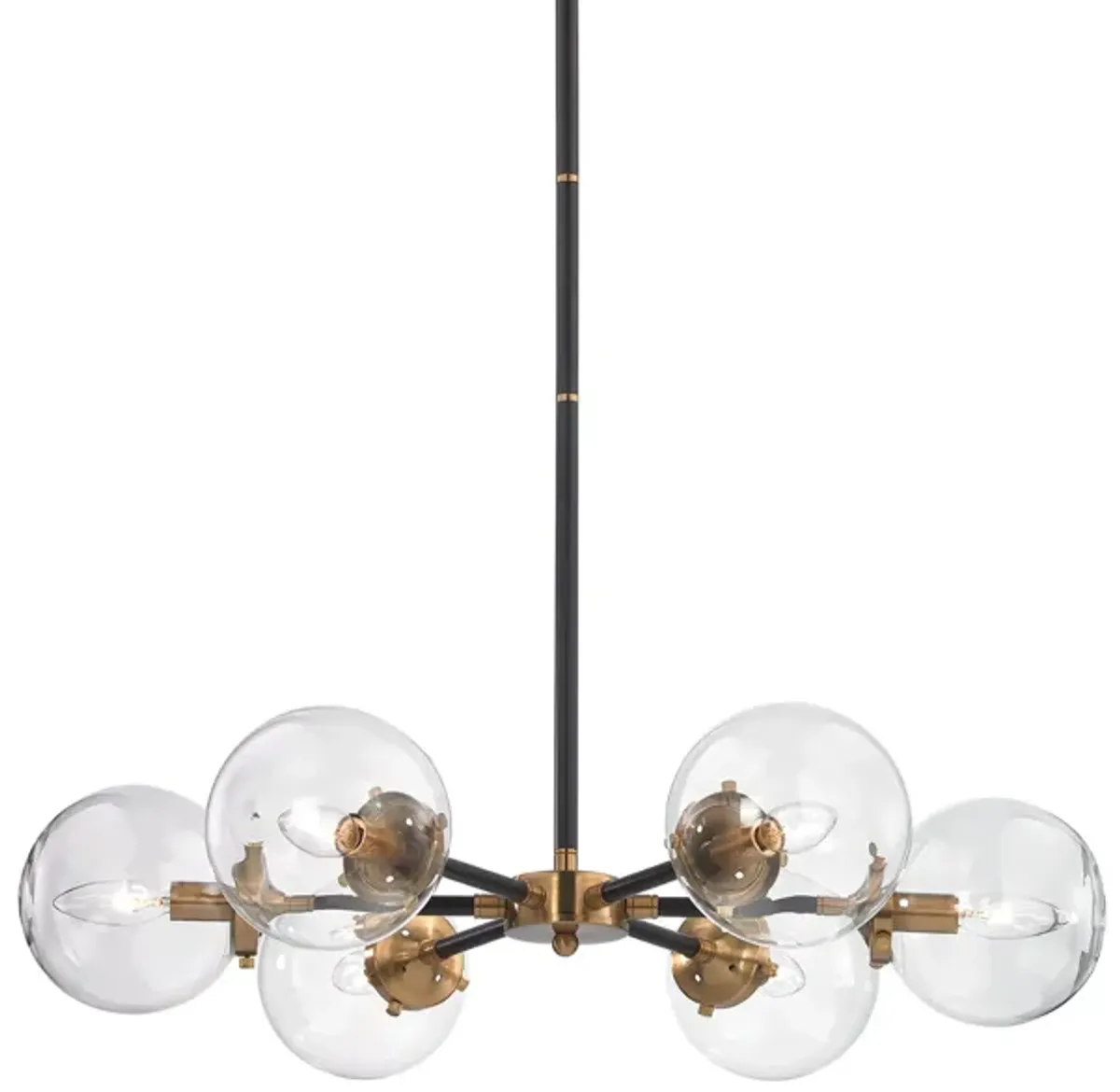 Boudreaux 6-Light Chandelier in Antique Gold by Stein World