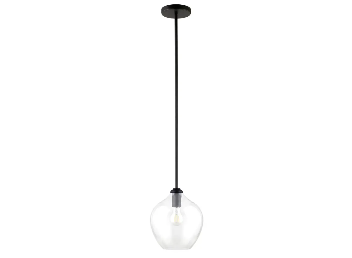 Marisa Pendant in Blackened Bronze by Hudson & Canal