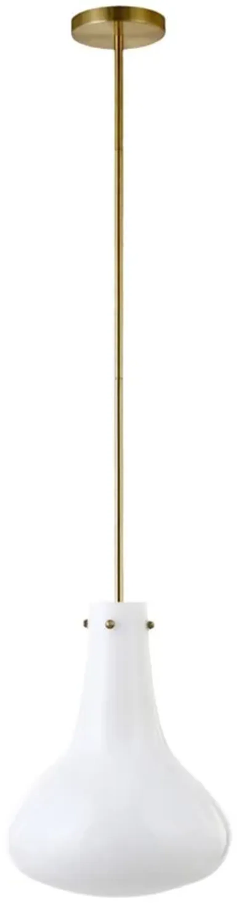 Yuri Pendant in Brass by Hudson & Canal