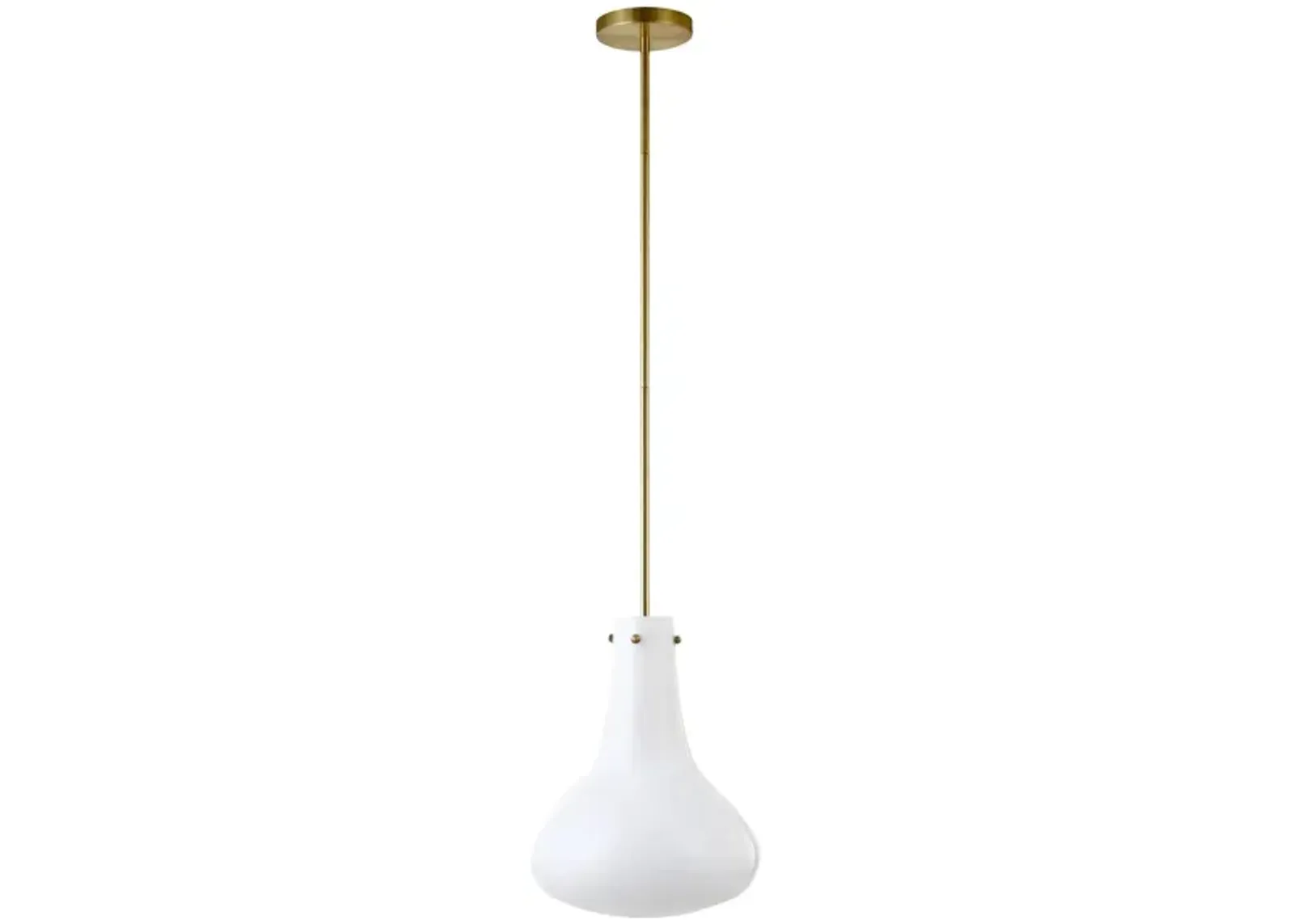 Yuri Pendant in Brass by Hudson & Canal