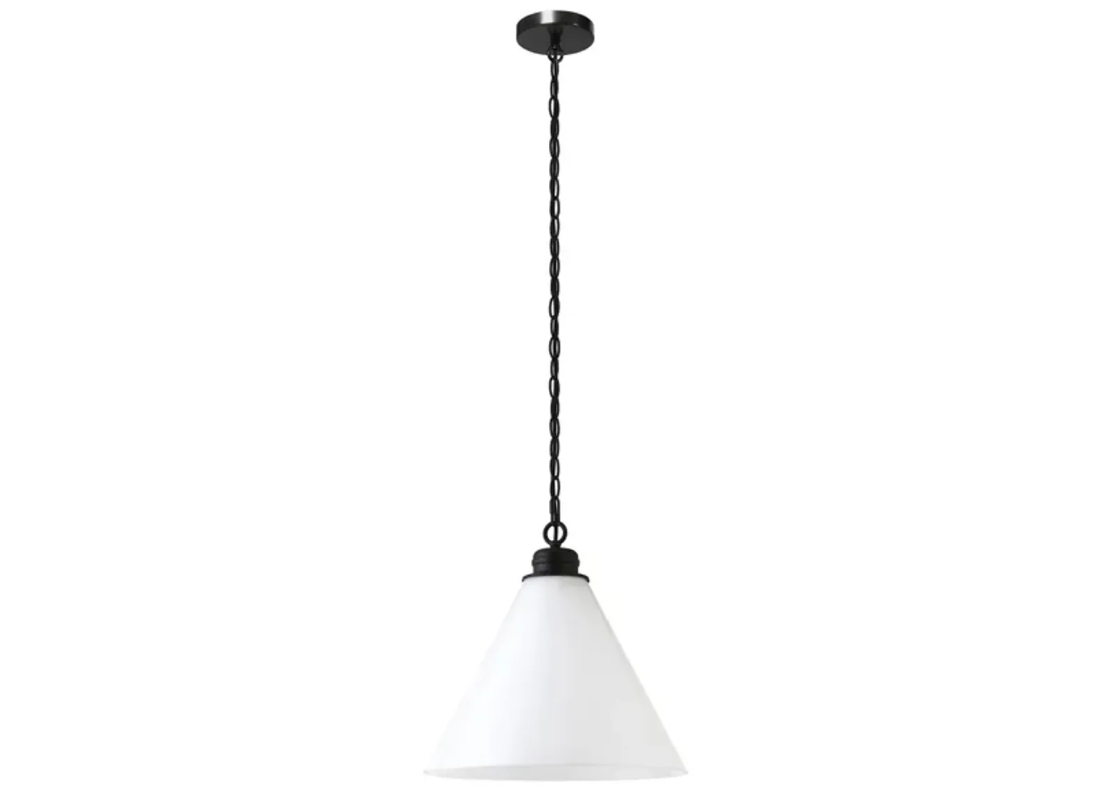 Canto Pendant in Blackened Bronze by Hudson & Canal