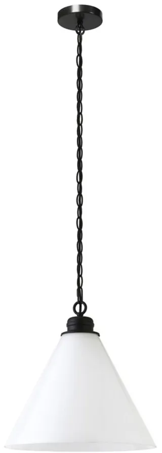 Canto Pendant in Blackened Bronze by Hudson & Canal