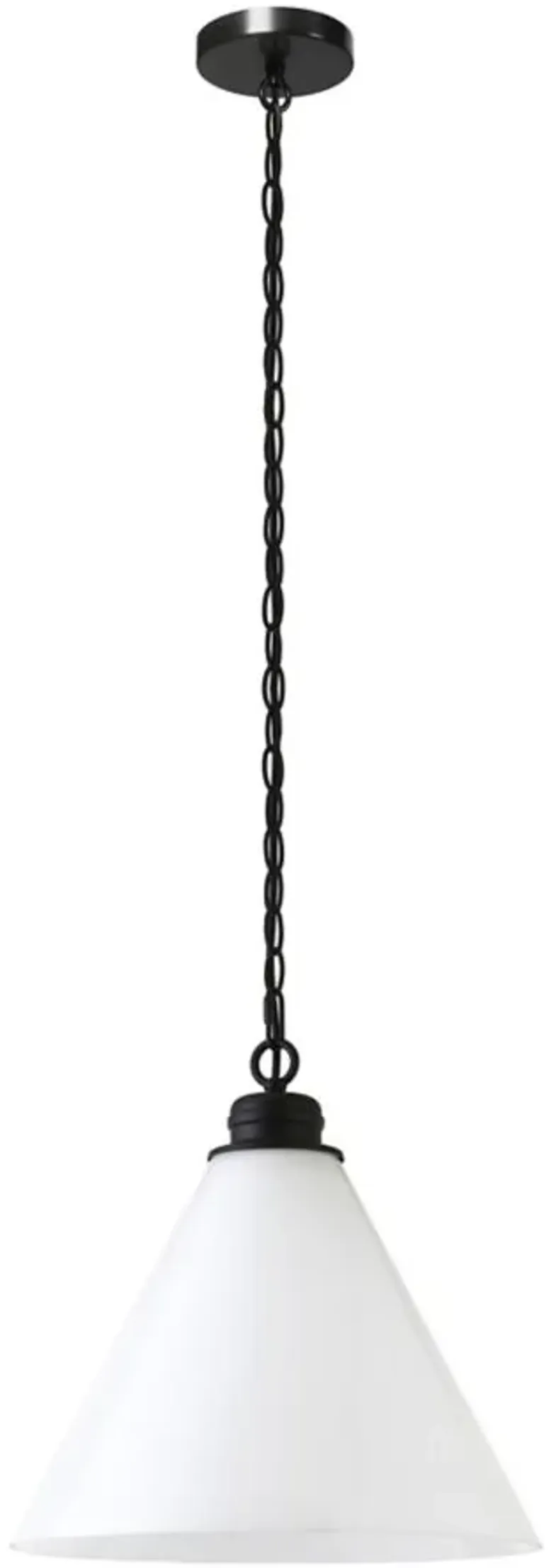 Canto Pendant in Blackened Bronze by Hudson & Canal