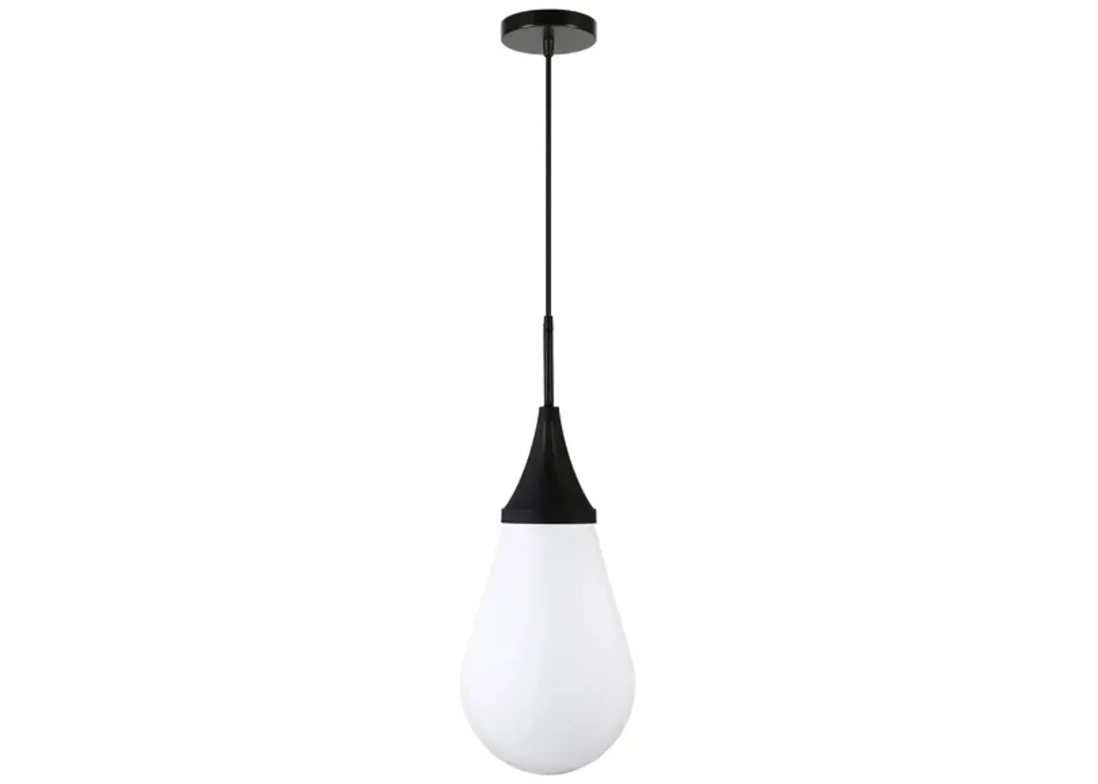 Deepa Pendant in Blackened Bronze by Hudson & Canal