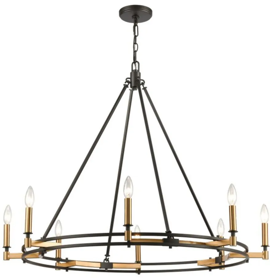 Talia 8-Light Chandelier in Oil Rubbed Bronze by Stein World