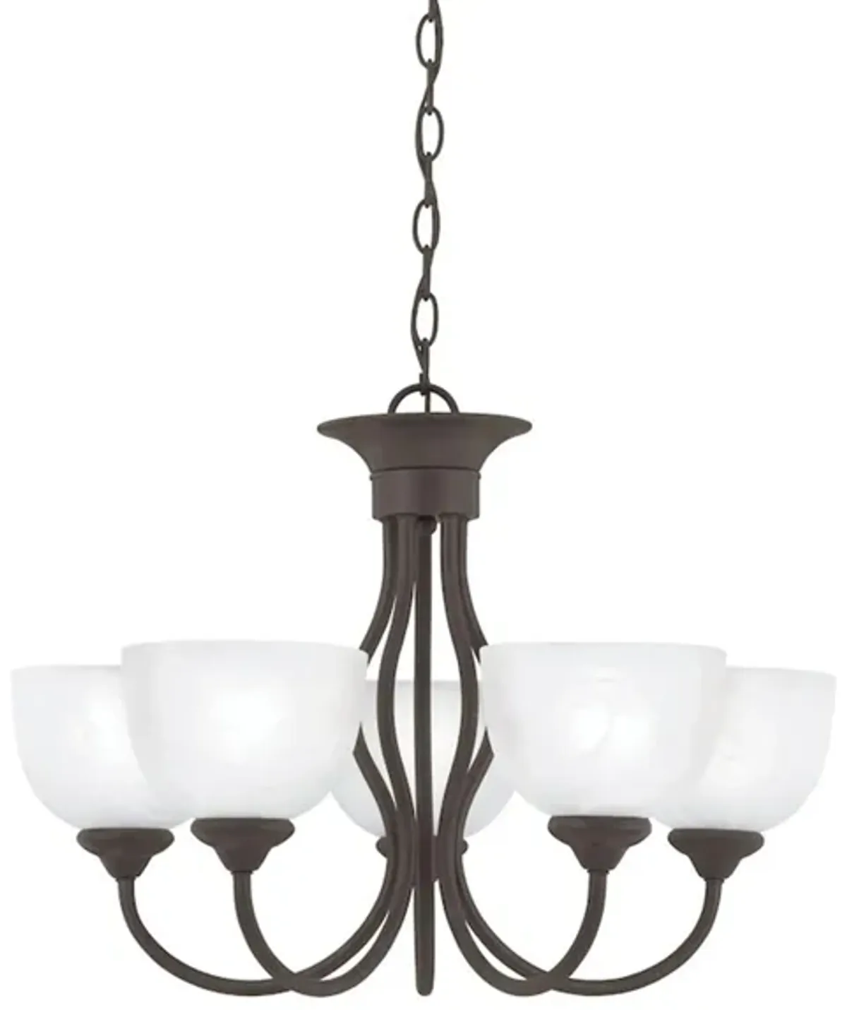 Tahoe 5-Light Chandelier in Painted Bronze by Stein World