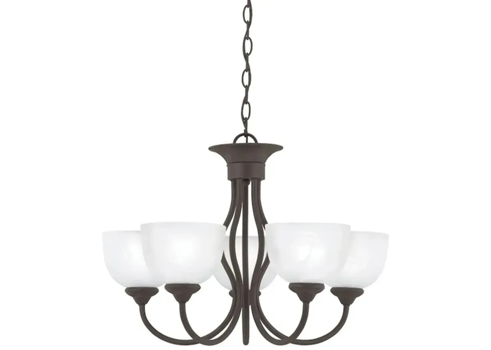 Tahoe 5-Light Chandelier in Painted Bronze by Stein World