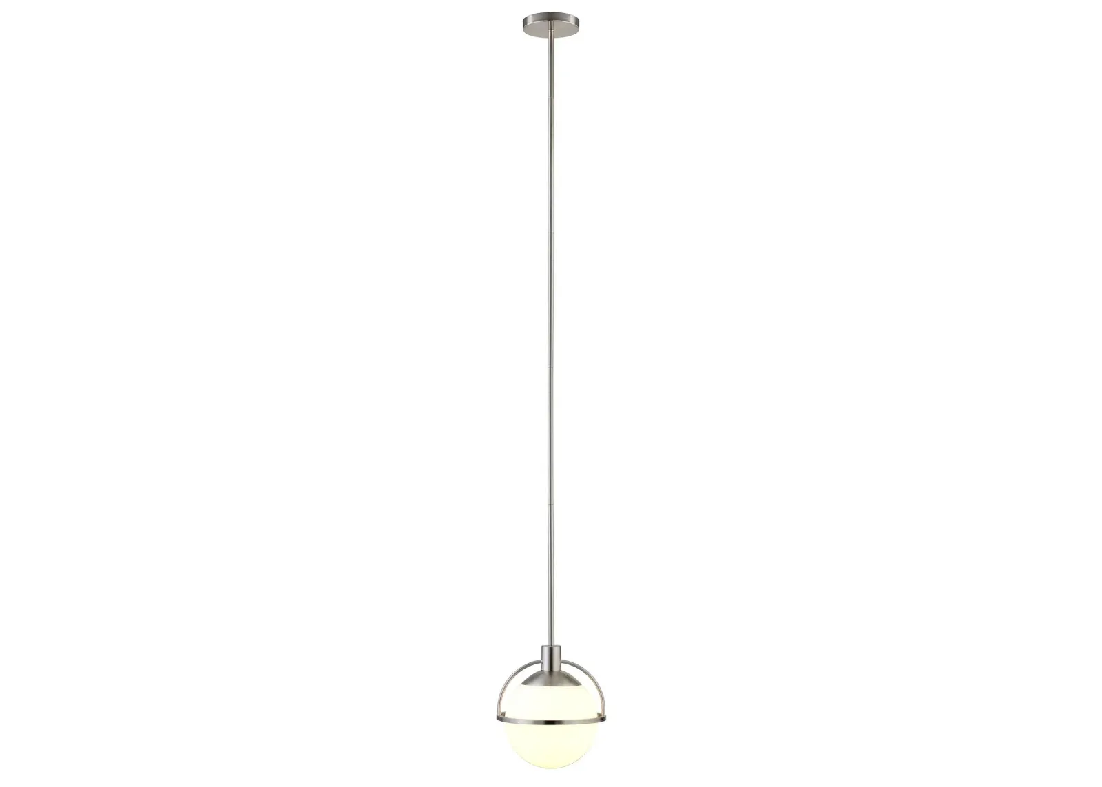 Limbani Pendant in Brushed Nickel by Hudson & Canal