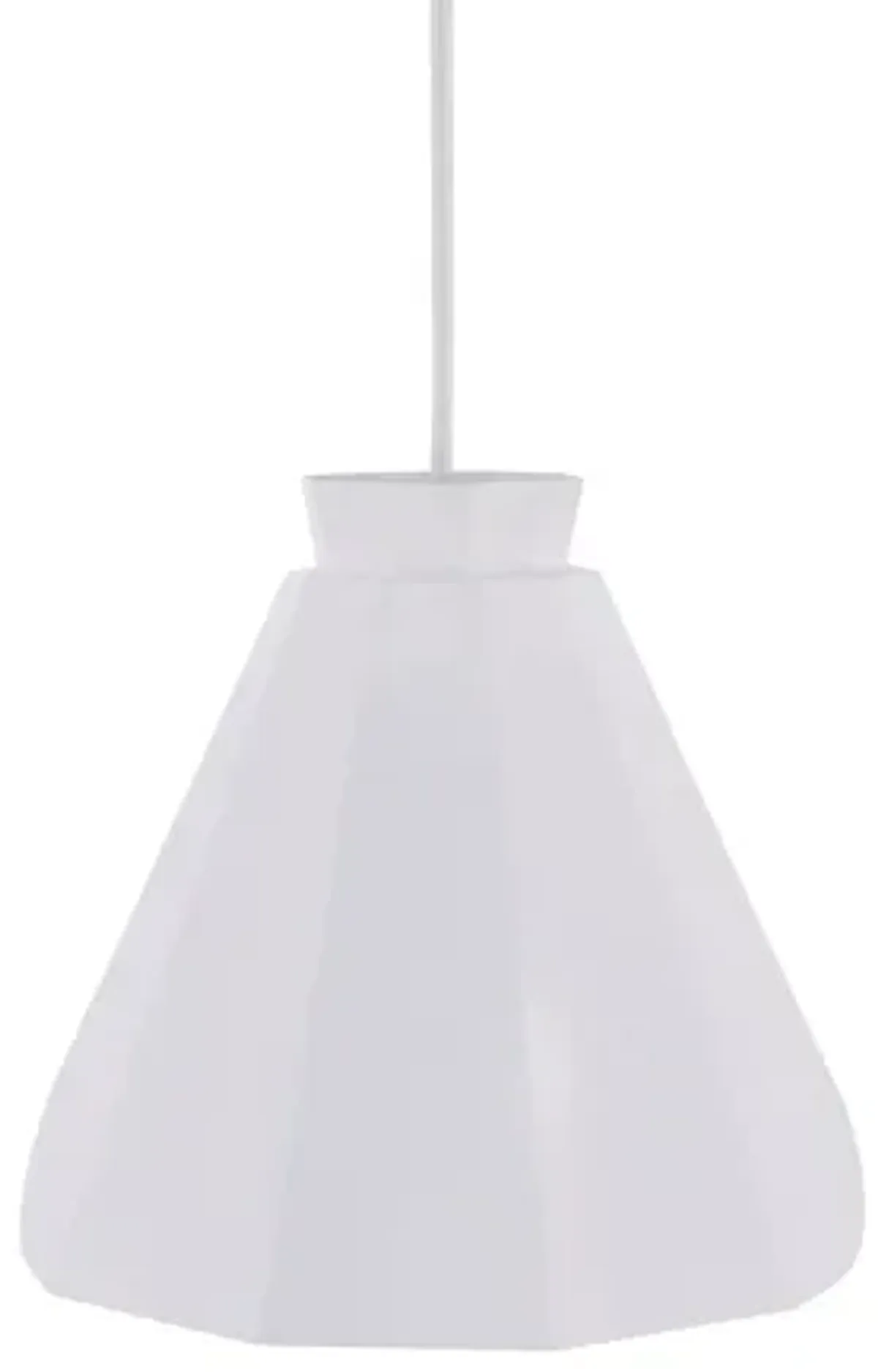 Thirsk Millie Pendant Lamp in White by SEI Furniture