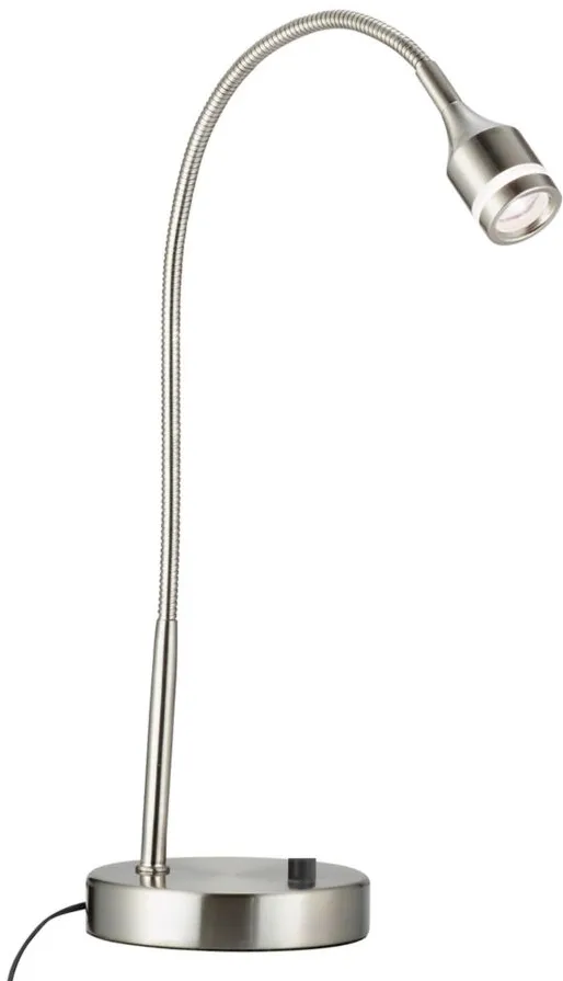 Prospect LED Desk Lamp in Brushed Steel by Adesso Inc