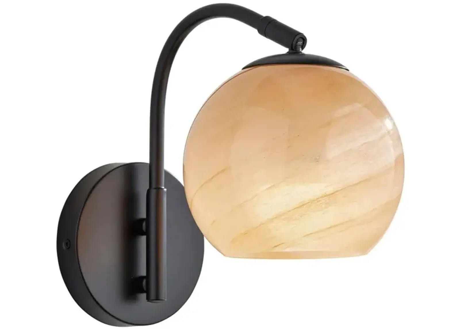 Nolan Wall Lamp in Black by Adesso Inc