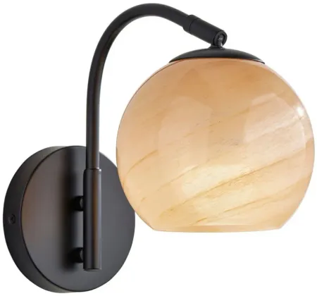 Nolan Wall Lamp in Black by Adesso Inc